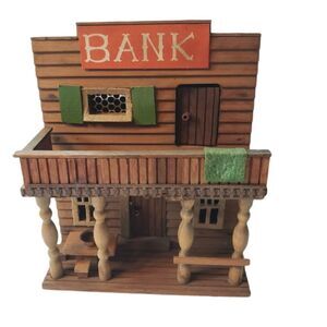 Decorative  Wood Bank